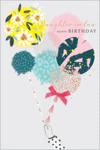 Picture of DAUGHTER IN LAW BIRTHDAY CARD